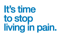 It's time to stop living in pain.